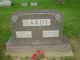 Frank Victor Hardy and Bertha M Light Hardy Cemetery Headstone