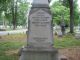 Henry C Post and Helen C Post (born Terhune) Cemetery Headstone