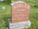 Henry Sigler and Clara Jane Lance Sigler Cemetery Headstone