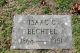 Isaac C. Bechtel Cemetery Headstone