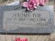 Jerome Ivie Cemetery Headstone at Leamington Cemetery