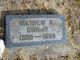 Nathaniel Mathew Curry Cemetery Headstone