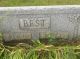 Ansel K Best and Bessie Louella Maines Best Cemetery Headstone