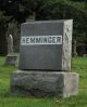 Benjamin Calvin Hemminger Cemetery Headstone