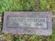 Blanche E Sumption Peterson Cemetery Headstone