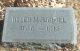 Helen Maria Buchtel (born Barnum) Cemetery Headstone