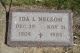 Ida Buchtel Nelson Cemetery Headstone
