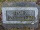 Ida Rosella Schoufler Hemminger Cemetery Headstone at Bayview Cemetery