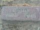 James Raphael Gustin and Susan Gertrude Ashpaugh Gustin Cemetery Headstone