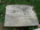 Jasper Van Buskirk and Charlotte Leaman Van Buskirk Cemetery Headstone