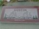 John Wayne Gustin and Lora B Kessler Gustin Cemetery Headstone