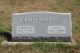 Lawrence Gustave Erickson and Inez Mae Buchtel Erickson Cemetery Headstone