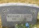 Maynard L Coble Cemetery Headstone at Allport Cemetery
