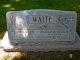 Donald Gene and Joycelaine Buchtel Waite Cemetery Headstone at Lakewood Cemetery