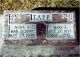 Nora Arilla Tapp and Mary Elizabeth Tapp Cemetery Headstone