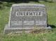 Phillip Lincoln Overmyer, Lennie Overmyer (born Luntzford), and Bessie Overmyer Cemetery Headstone
