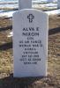 Alva Emerson Nixon Cemetery Headstone