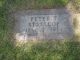 Peter T Stallcop Cemetery Headstone