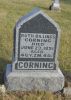 Ruth Billings Corning Cemetery Headstone