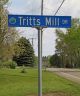 Tritt's Mill Drive in Springfield Township, Summit County, Ohio
